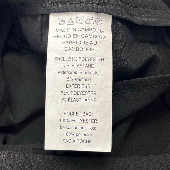 Michael Kors Basic Black Straight Bootcut Dress Work Business Pants 10 - Picture 4 of 8